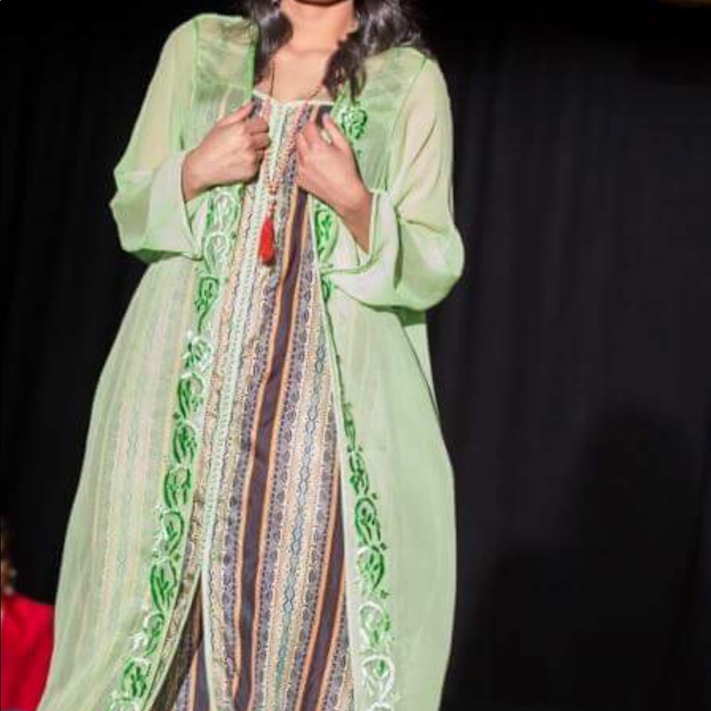 Long jacket set - Picture 2 of 4